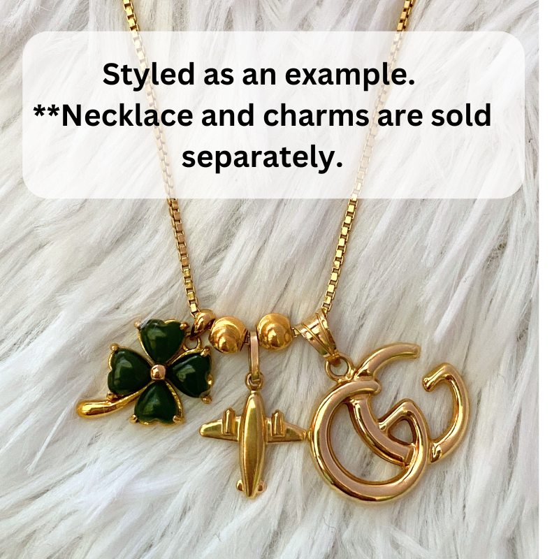 18K Gold Lucky Cat Eye Bead 5mm