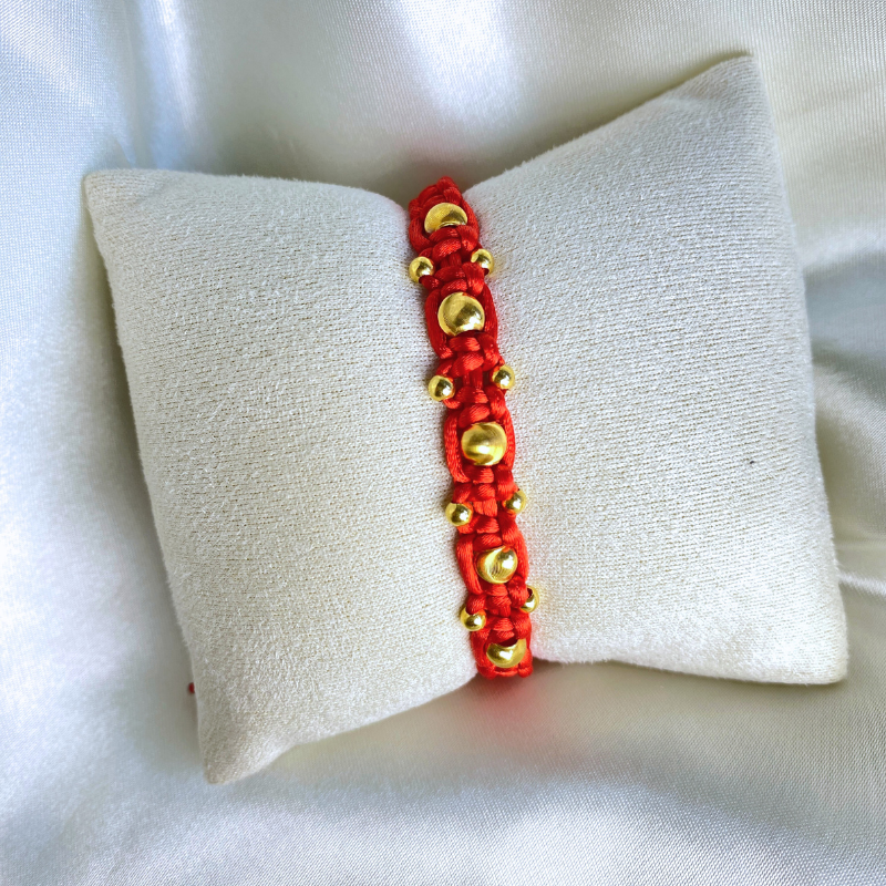 18K Gold Starburst Bracelet for Men and Women