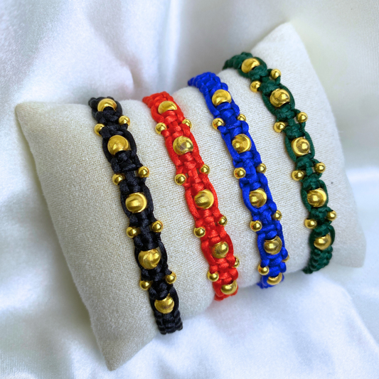 18K Gold Starburst Bracelet for Men and Women