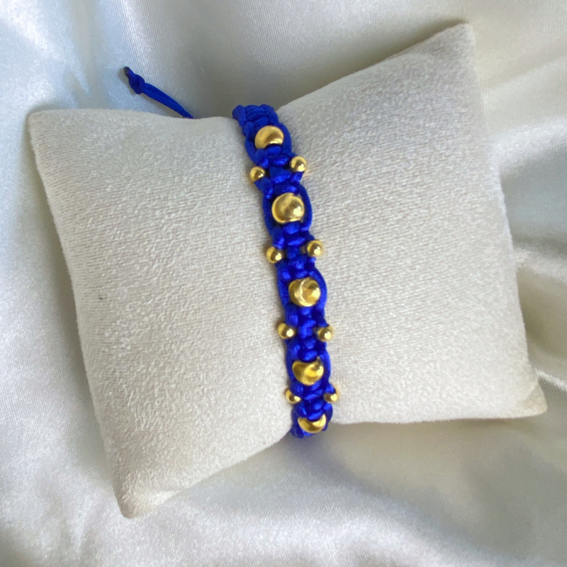 18K Gold Starburst Bracelet for Men and Women