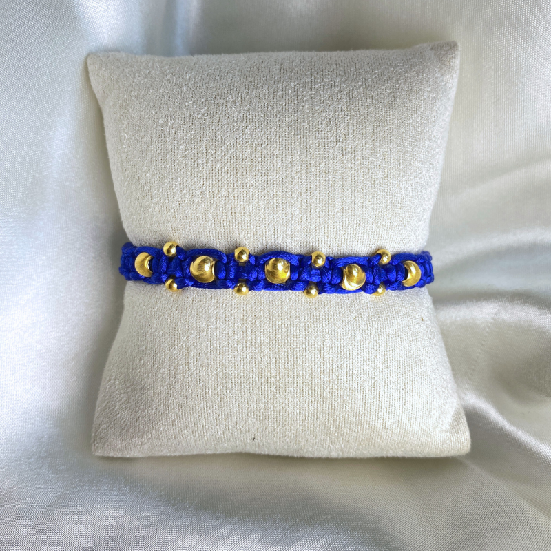 18K Gold Starburst Bracelet for Men and Women